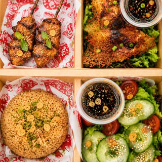 Chicken Momo Boxed Lunch