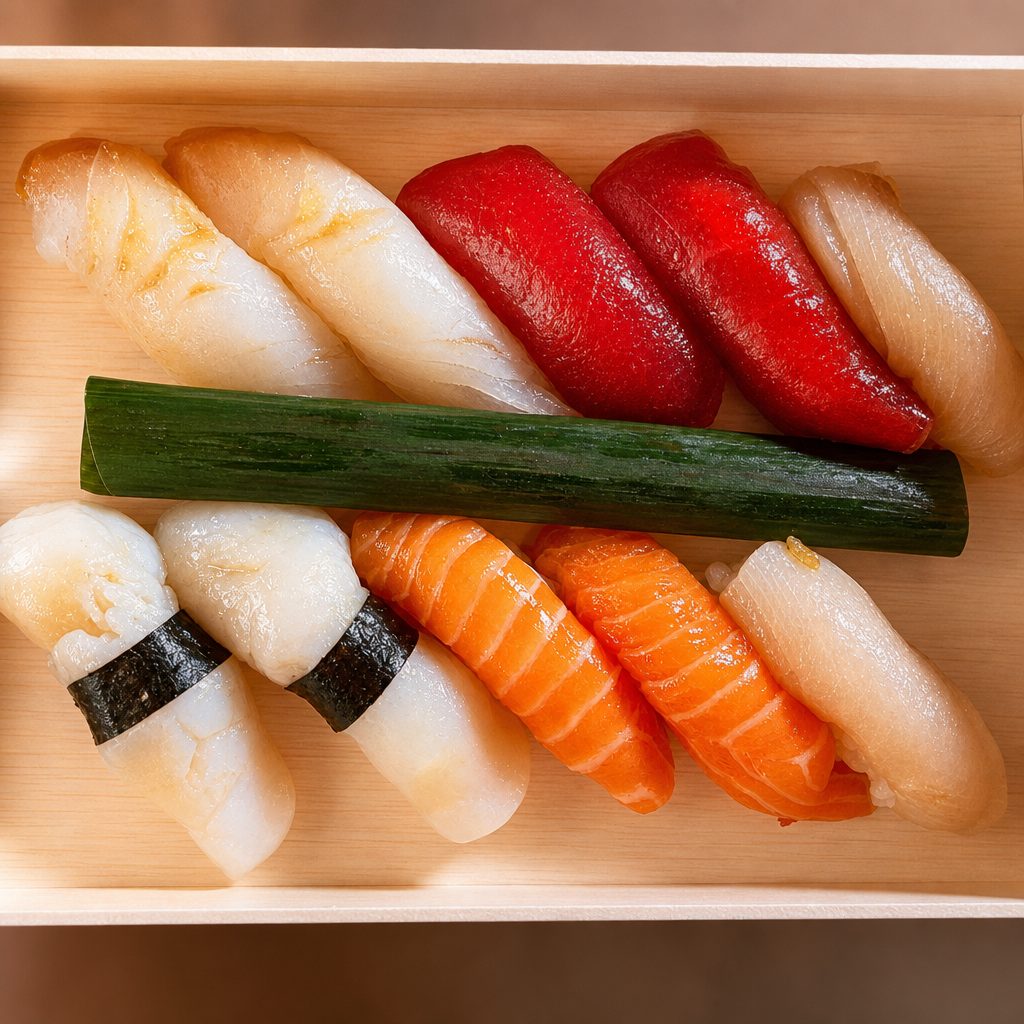 10 pcs Sushi Set.